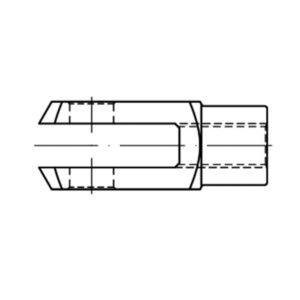 DIN71752 kahvelmutrid